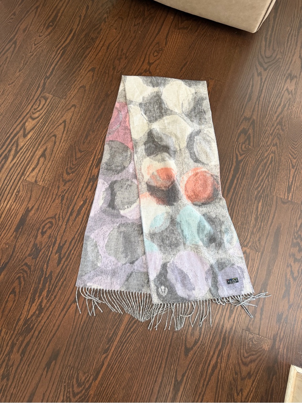 Watercolour Dot Cashmink Scarf by FRAAS,